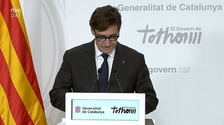 L'Informatiu - Salvador Illa: "L'objectiu és que aquest dimarts es pugui afrontar la jornada amb normalitat"