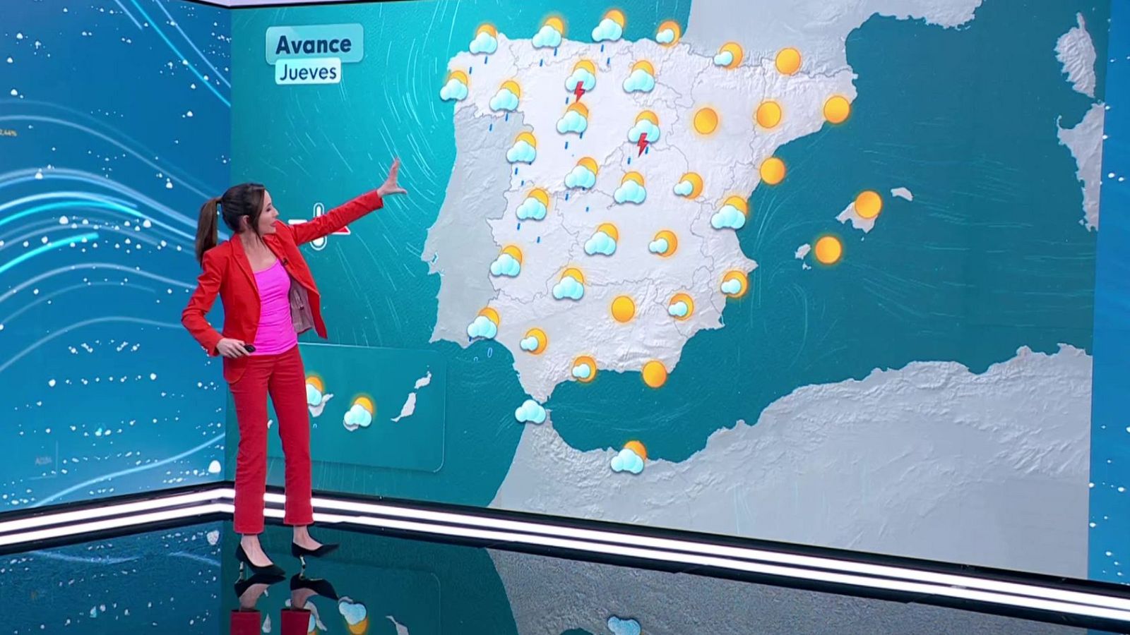 Máximas en descenso en tercio sur peninsular y áreas mediterráneas, en aumento en el resto - ver ahora