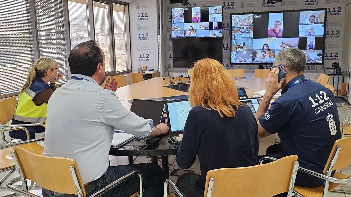 La hora de La 1 - El Gobierno de Canarias declara la emergencia autonómica por una caída de las telecomunicaciones