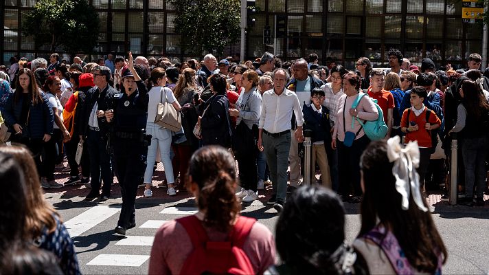 Madrid recupera la normalidad tras el apagón | Ver