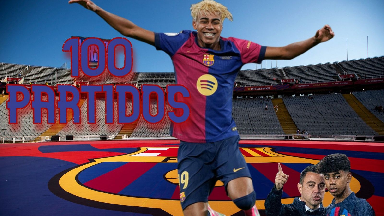Lamine Yamal: 100 partidos con el Barça, con 17 años y en Champions - Los Deportes de La1 | Ver