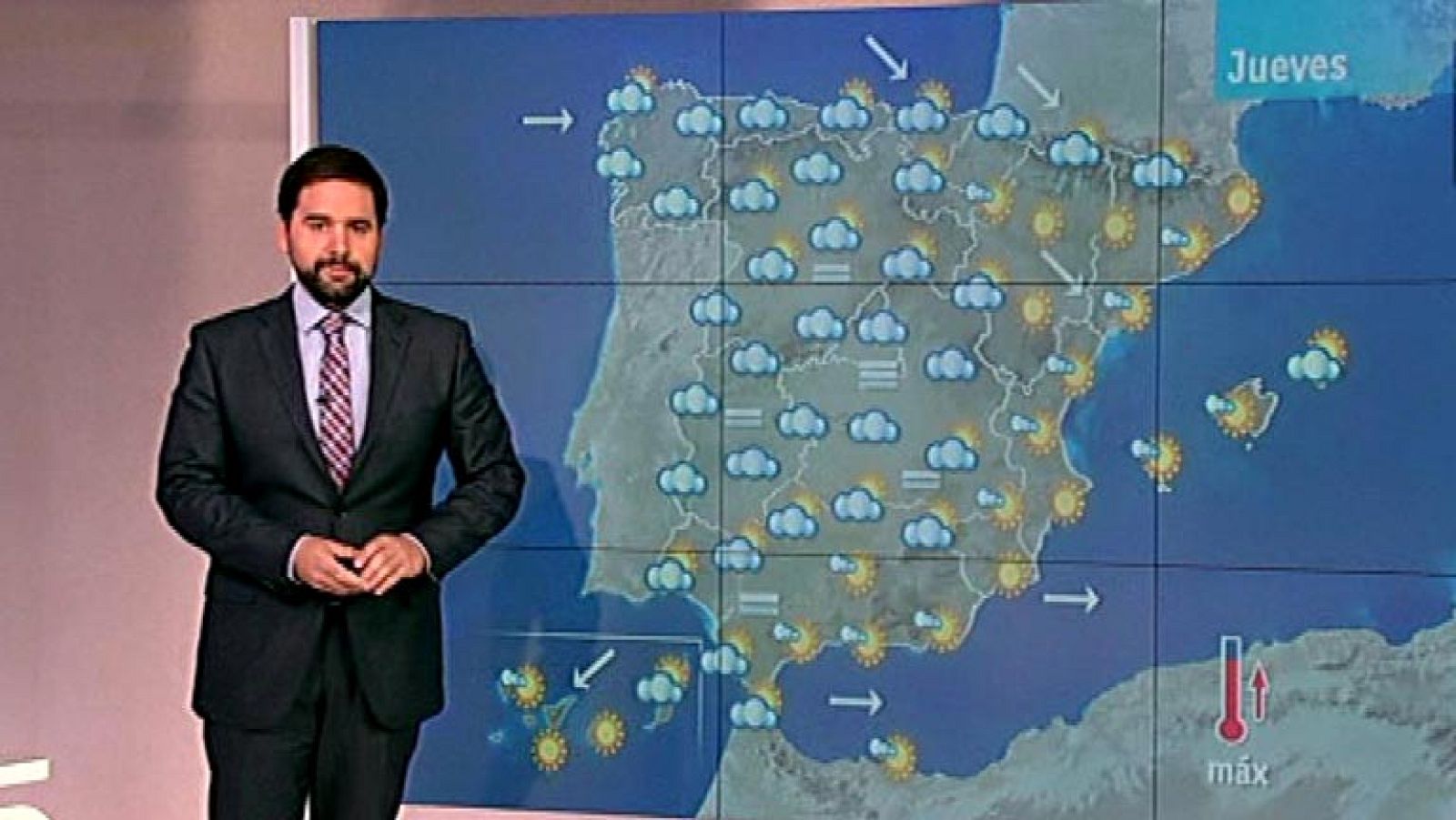 Niebla, lluvias débiles y viento en la jornada de hoy