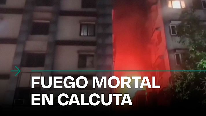 Modo Digital - Al menos 15 muertos en un incendios en un hotel del centro de Calcuta