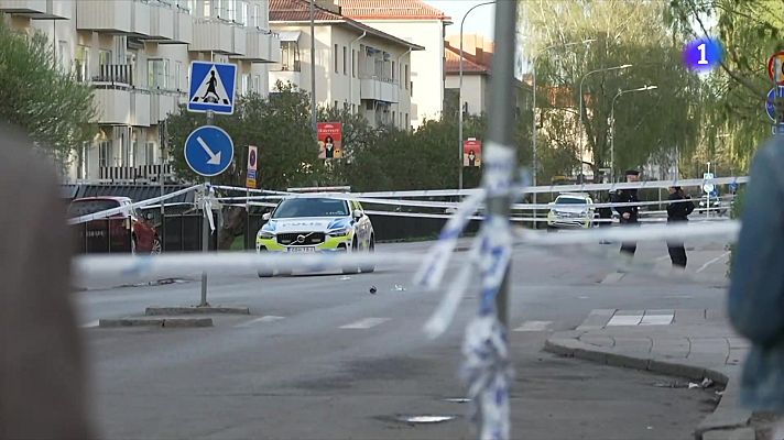 Telediario 2 - Las organizaciones criminales y la captación de menores se convierten en un problema en Suecia