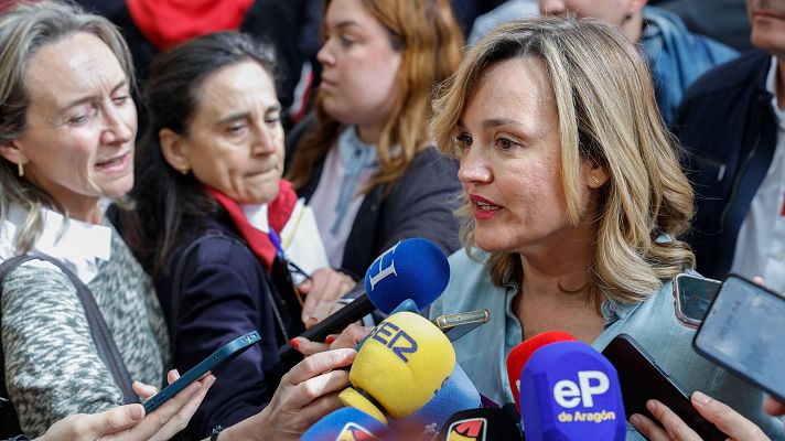  - Pilar Alegría: "Cuando tengamos los datos concretos del apagón, se los expondremos a los ciudadanos"