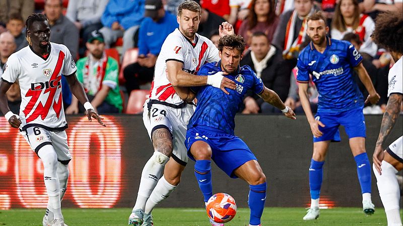 Rayo Vallecano - Getafe: resumen del partido de la 34 jornada de Liga | Primera