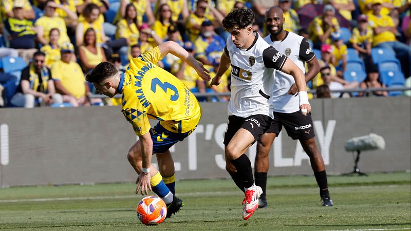 Las Palmas - Valencia: resumen del partido de la 34 jornada de Liga | Primera