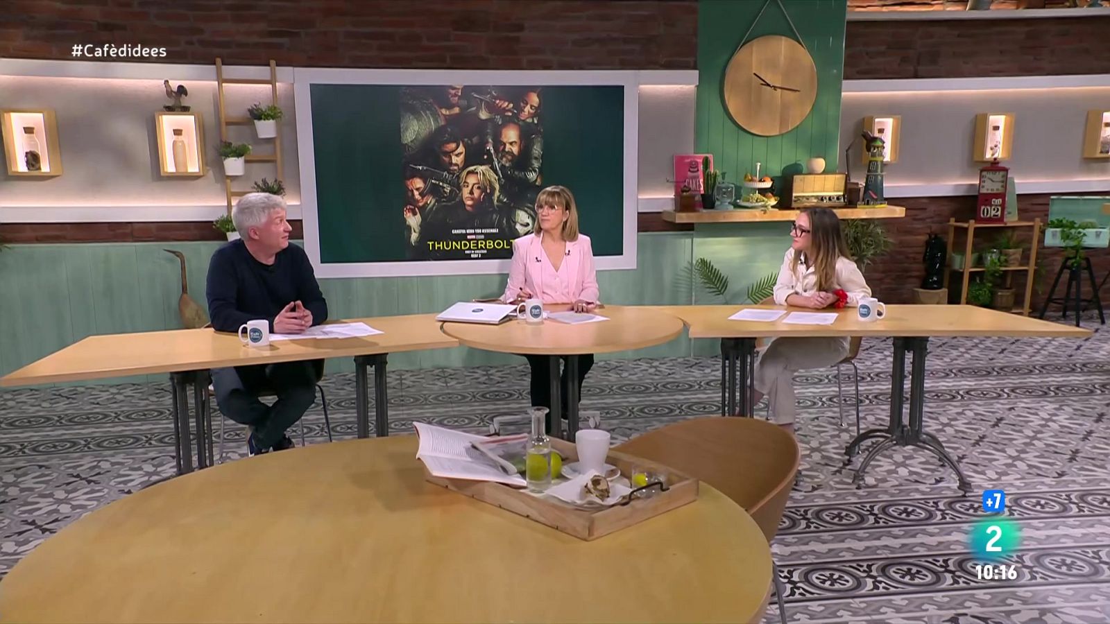 Gemma Nierga entrevista la secretaria general de CCOO Catalunya. Parlem amb l'operador nuclear. I Joan Carreras i Marta Marco presenten obra