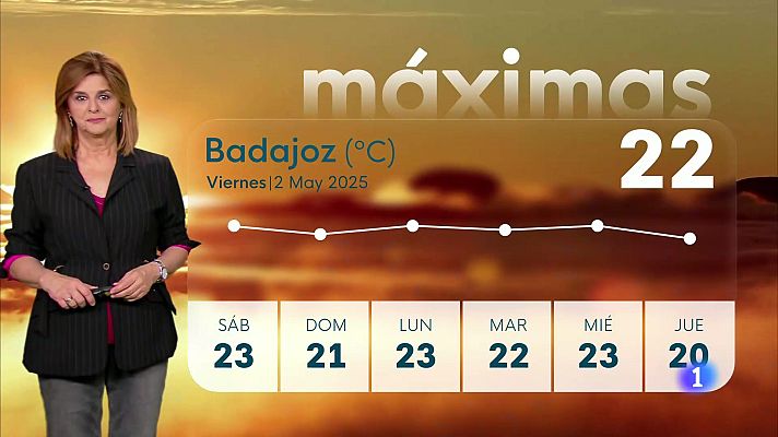 Noticias de Extremadura - El Tiempo en Extremadura - 02/05/2025