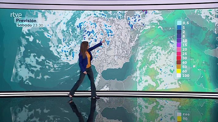 El tiempo - Precipitaciones localmente persistentes en el oeste del sistema Central