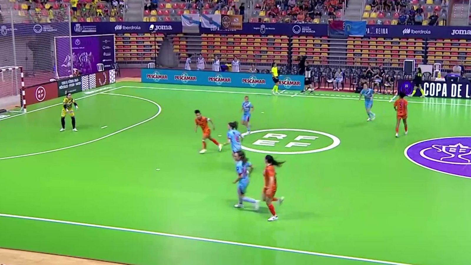 Fútbol Sala - Copa de la Reina. 2ª Semifinal: Poio Pescamar - CD Burela FS - ver ahora