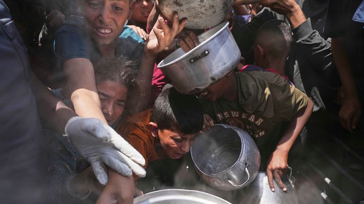 Telediario Fin de Semana - El bloqueo israelí intensifica la hambruna infantil en Gaza