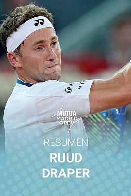 Resumen de la final del Mutua Madrid Open: Casper Ruud - Jack Draper