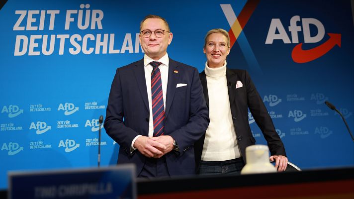 Telediario Fin de Semana - AfD exige la rectificación de la inteligencia alemana