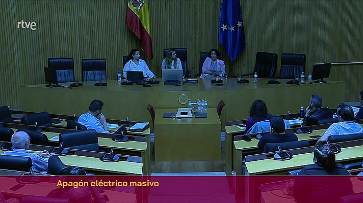 Parlamento - Apagón eléctrico