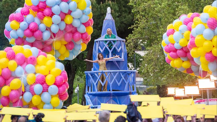 La familia de la tele - 'La familia de la tele' arrasa con el Gran Desfile