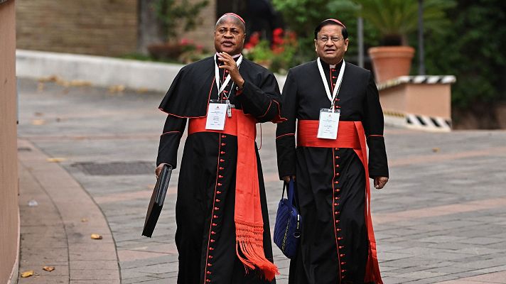 Telediario 1 - En el próximo cónclave votan 33 cardenales de diferentes órdenes religiosas