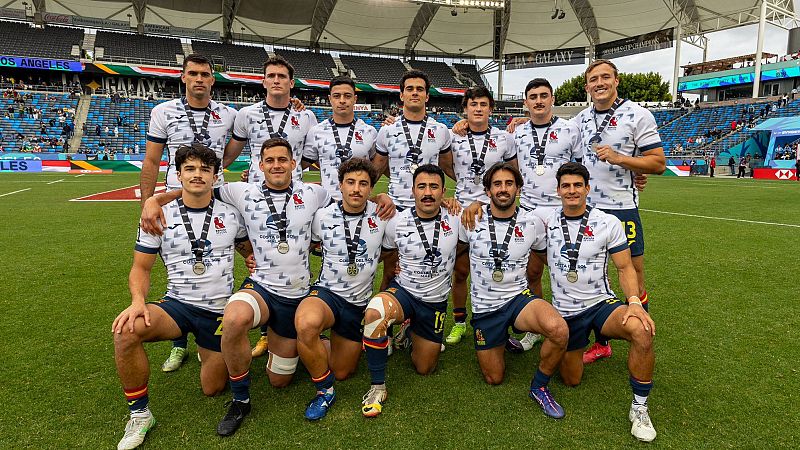 La plata del Sevens, un hito histórico para el rugby español - Los Deportes de La1 | Ver