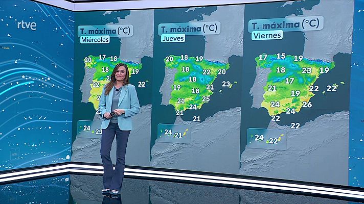 El tiempo - Rachas muy fuertes en el bajo Ebro a últimas horas del día