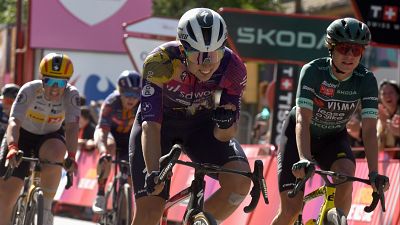 Vuelta a España femenina 2025, etapa 3: Femke Gerritse se impone en Huesca y arrebata el liderato a Vos