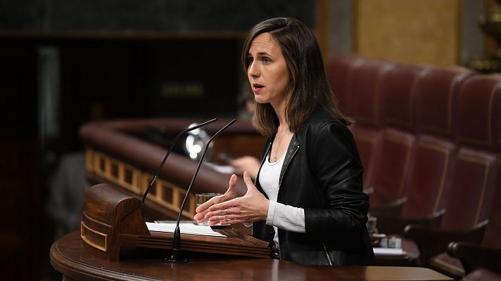 Podemos muestra su "oposición frontal al rearme criminal" del Gobierno