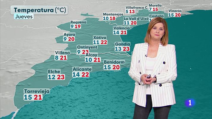 L'informatiu - Comunitat Valenciana - El tiempo en la Comunitat Valenciana 07/05/25