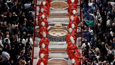 El Vaticano celebra la misa 'pro eligendo Pontifice', la antesala del cónclave