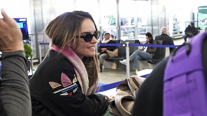 Melody llega a Basilea para participar en Eurovisión 2025