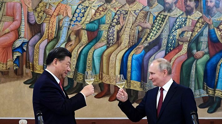 Xi llega a Moscú para participar en las celebraciones de la victoria sobre la Alemania nazi