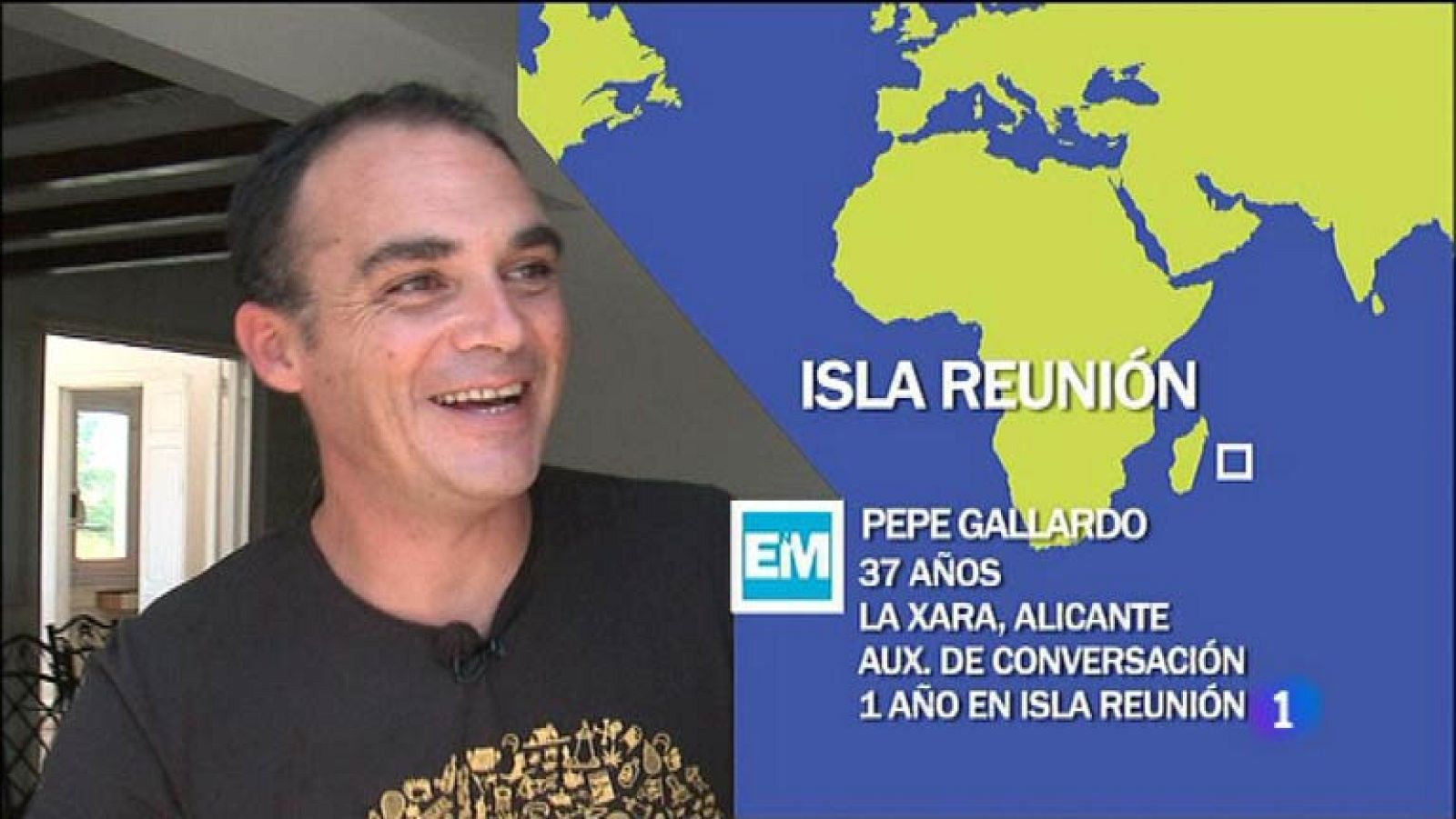Españoles en el mundo - Isla Reunión - Pepe - ver vídeo