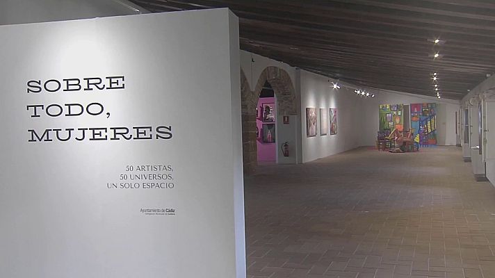 Objetivo igualdad - "Sobre todo, mujeres", obras de 50 artistas en Cádiz