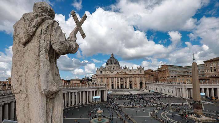 Telediario 1 - El perfil del futuro papa produce interés incluso a los no creyentes