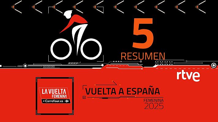 Vuelta ciclista a España - Vuelta femenina 2025 | Resumen de la 5ª etapa en las Lagunas de Neila
