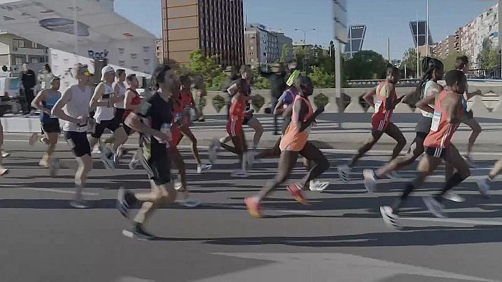 Atletismo - Maratón de Madrid, resumen