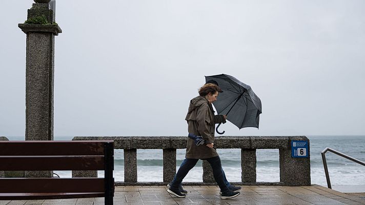 El tiempo - Las lluvias seguirán este viernes en la mitad norte y Baleares