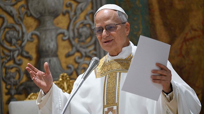 León XIV pronuncia su primera homilía como papa