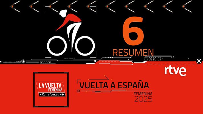 Vuelta ciclista a España - Vuelta femenina 2025: resumen etapa 6