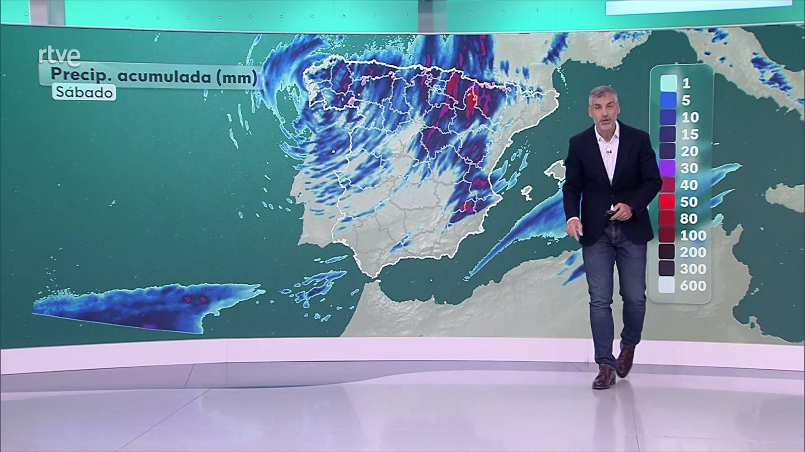 Chubascos y tormentas con probabilidad de ser localmente fuertes en Galicia, Baleares y zonas del litoral de Cataluña - ver ahora