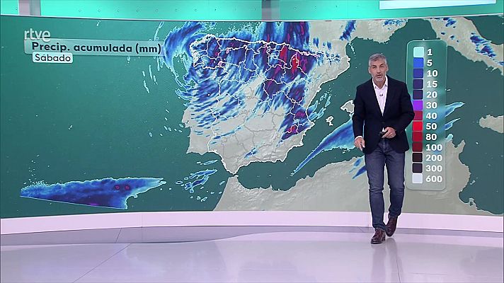El tiempo - Chubascos y tormentas con probabilidad de ser localmente fuertes en Galicia, Baleares y zonas del litoral de Cataluña