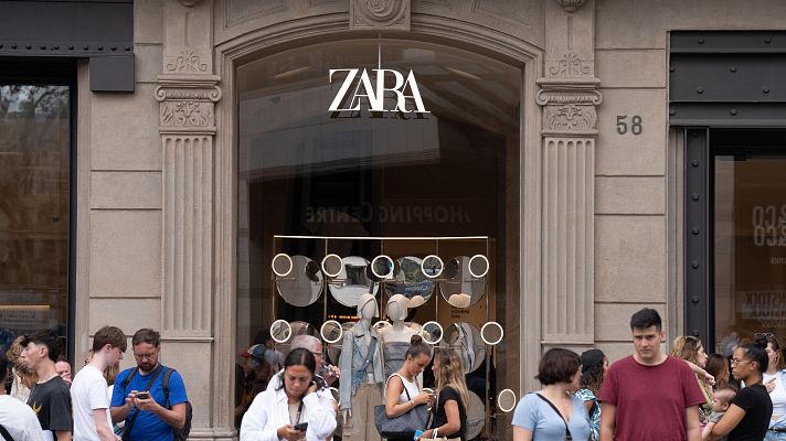 Telediario 1 - Zara cumple 50 años con un modelo de negocio que se extiende por el mundo