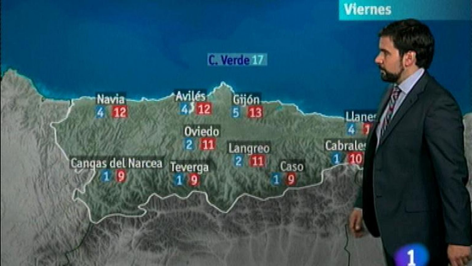 Panorama Regional: El tiempo en Asturias - 10/01/13 | RTVE Play