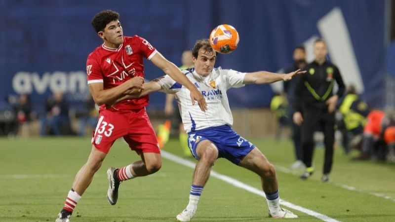 Zaragoza - Cartagena: resumen del partido, 39 jornada. Ver en RTVE Play