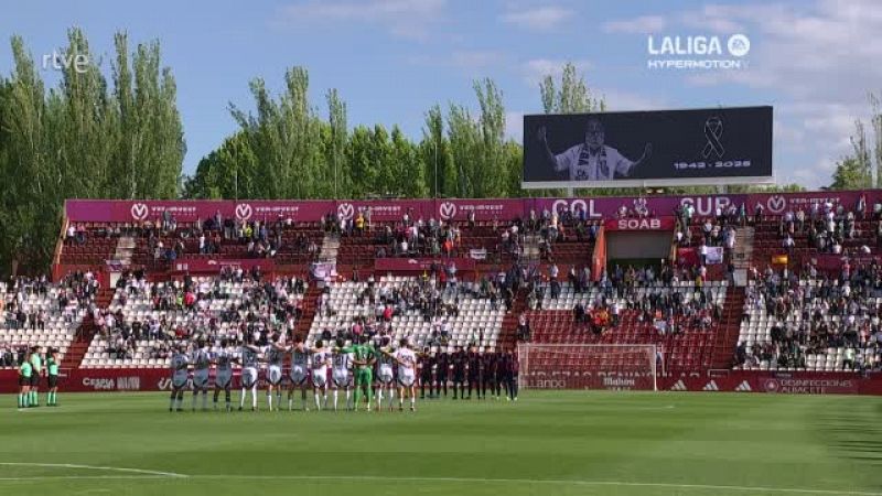 Albacete - Huesca: resumen del partido, 39 jornada. Ver en RTVE Play