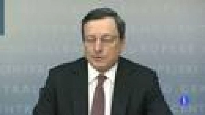 Telediario 1 - Tipos de interés BCE