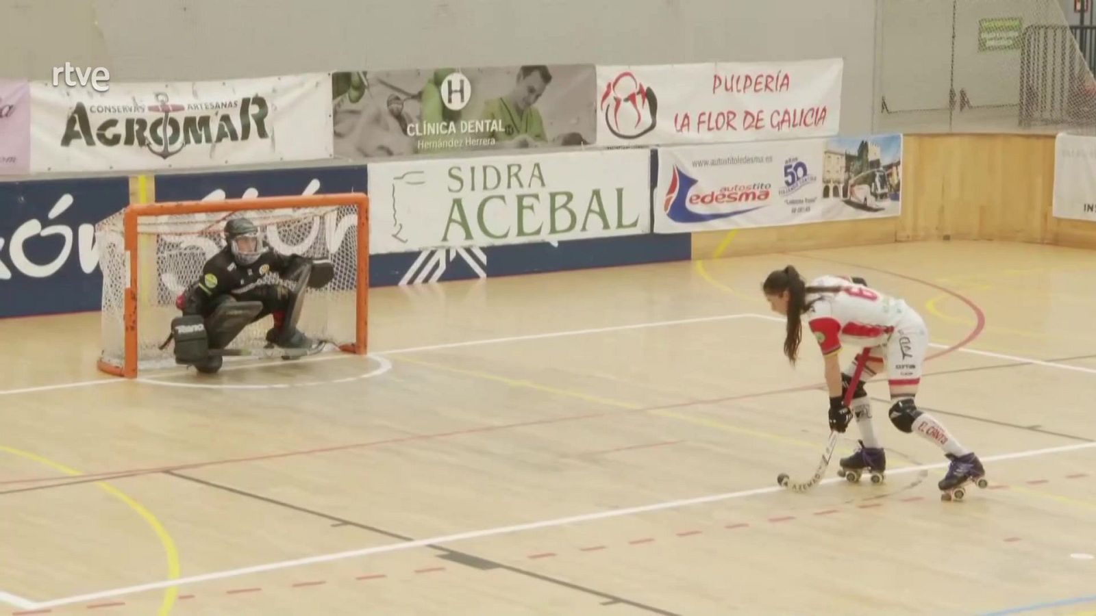 Hockey patines - Ok Liga Iberdrola. 22ª jornada: Telecable Hockey Club - Martinelia Manlleu - ver ahora
