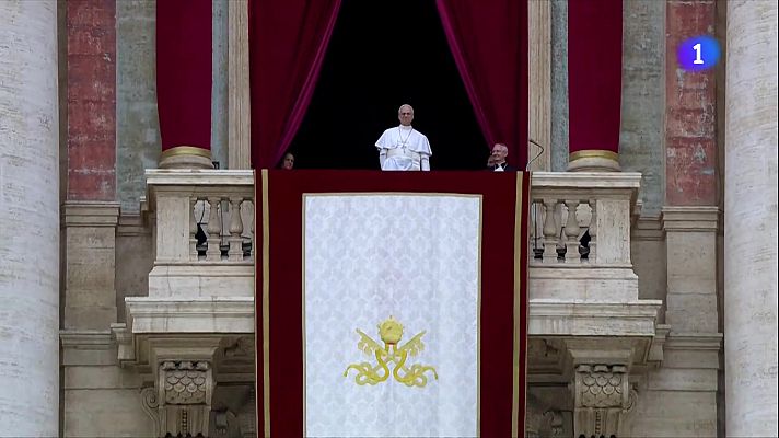 L'Informatiu - El papa Lleó XIV demana un alto el foc immediat a Palestina i Ucraïna