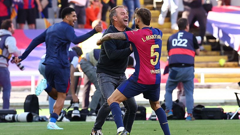Hansi Flick: "Este equipo tiene una mentalidad increble" - Ftbol | Ver