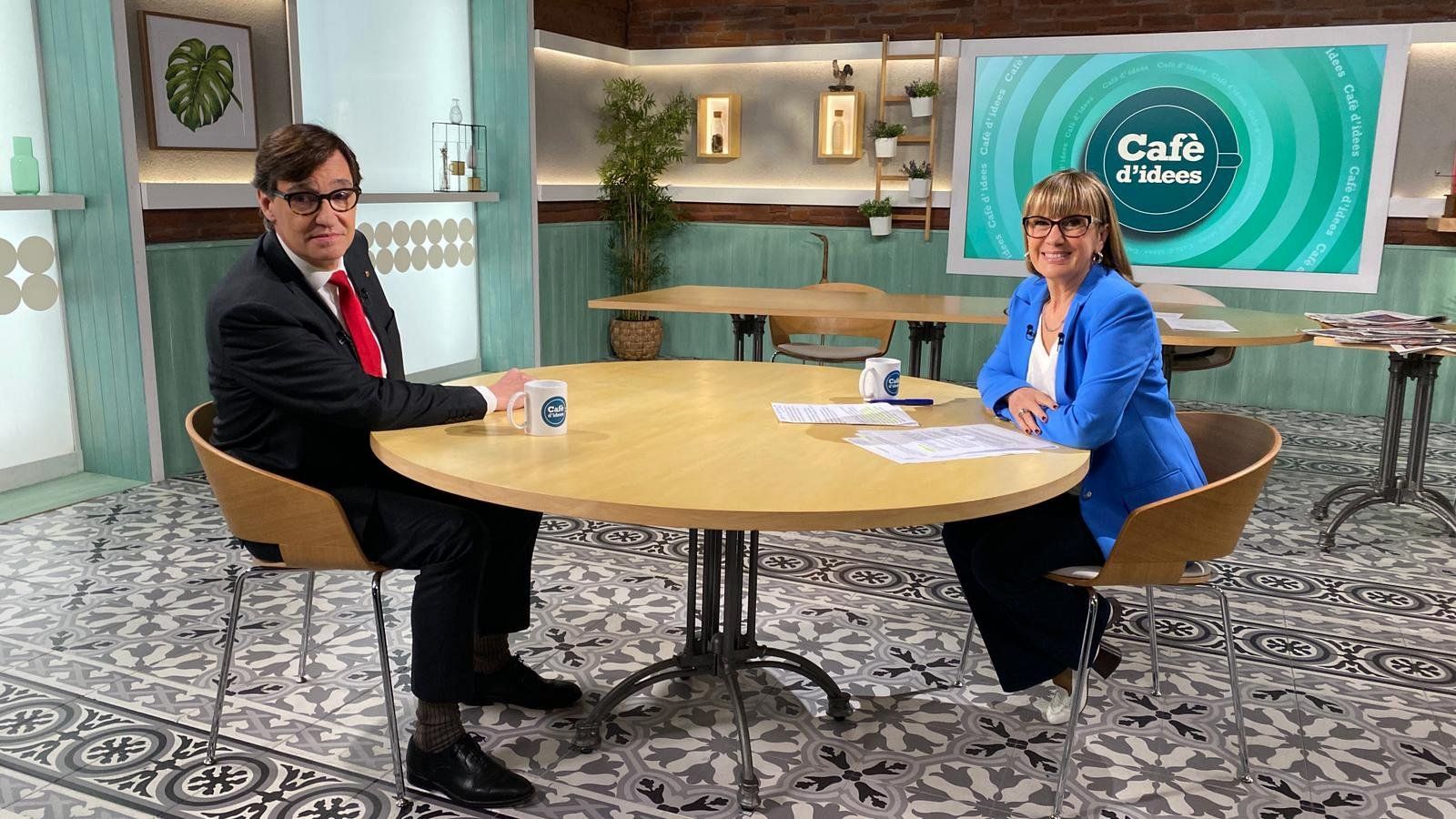 Illa, sobre Puigdemont: "Buscarem un moment per veure'ns" - Cafè d'idees | Veure