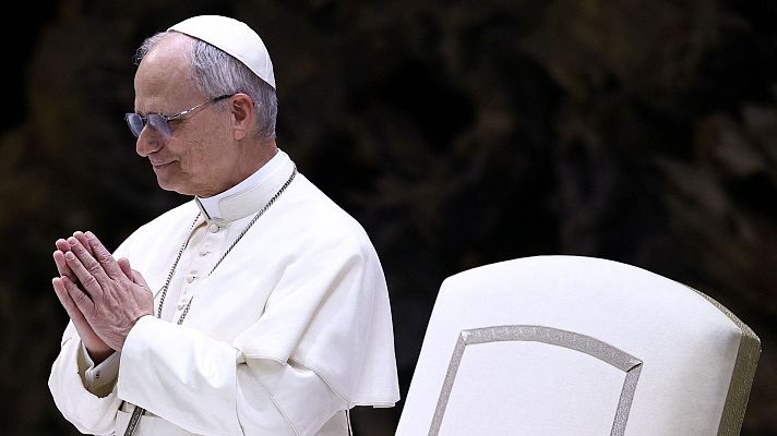  - Audiencia del papa León XIV en su encuentro con representantes de los medios de comunicación