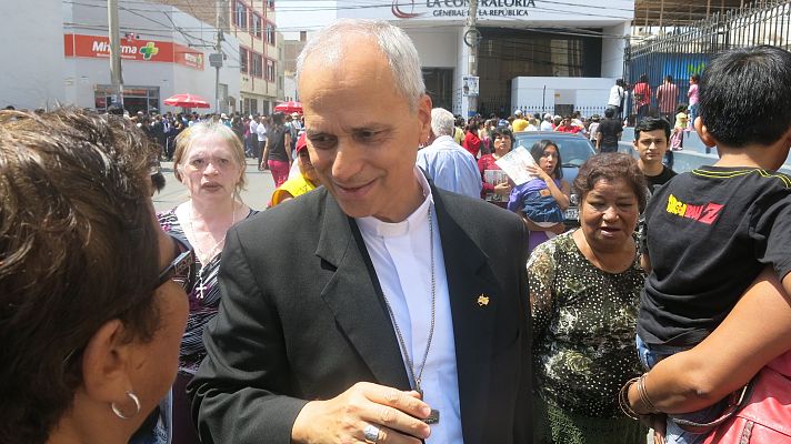 Telediario 1 - La labor del papa León XIV durante su época de obispo pone a Chiclayo en el mapa